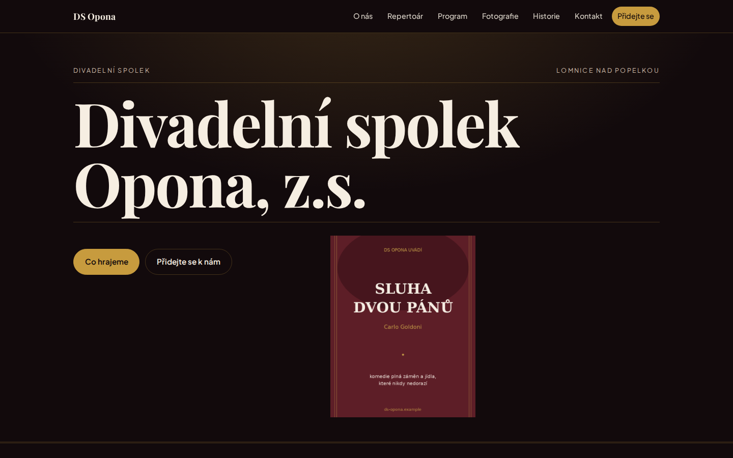 Motiv webu Editorial