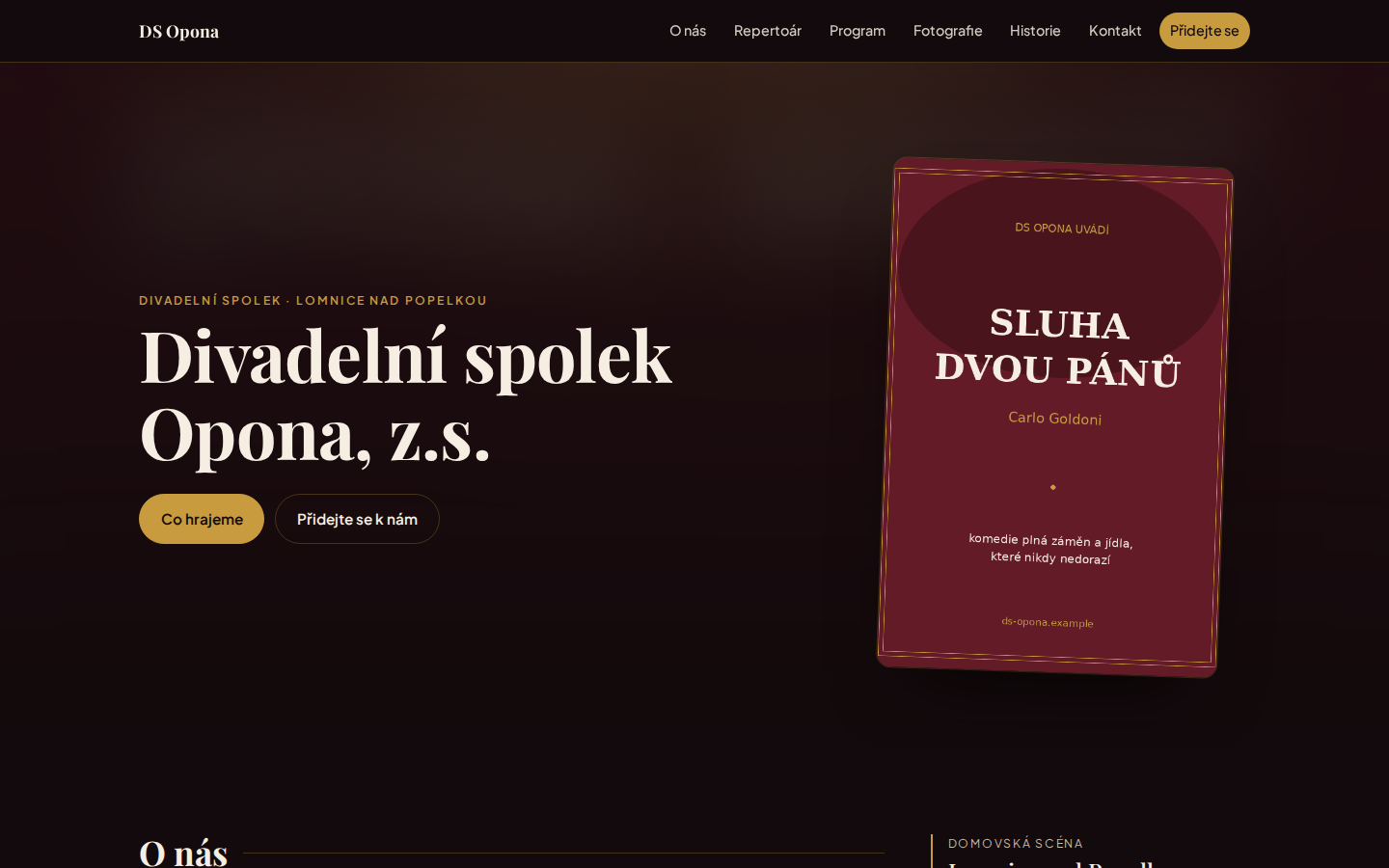Motiv webu Klasik